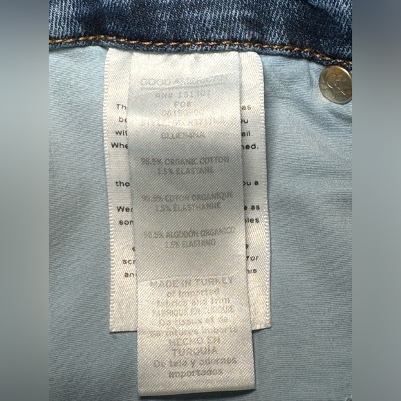 Good American Blue Distressed Jeans - Picture 9 of 12